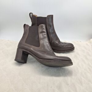 Women's Gravati Brown Leather Ankle Boots. Size: 7M